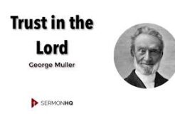 Trust in the Lord (Muller)